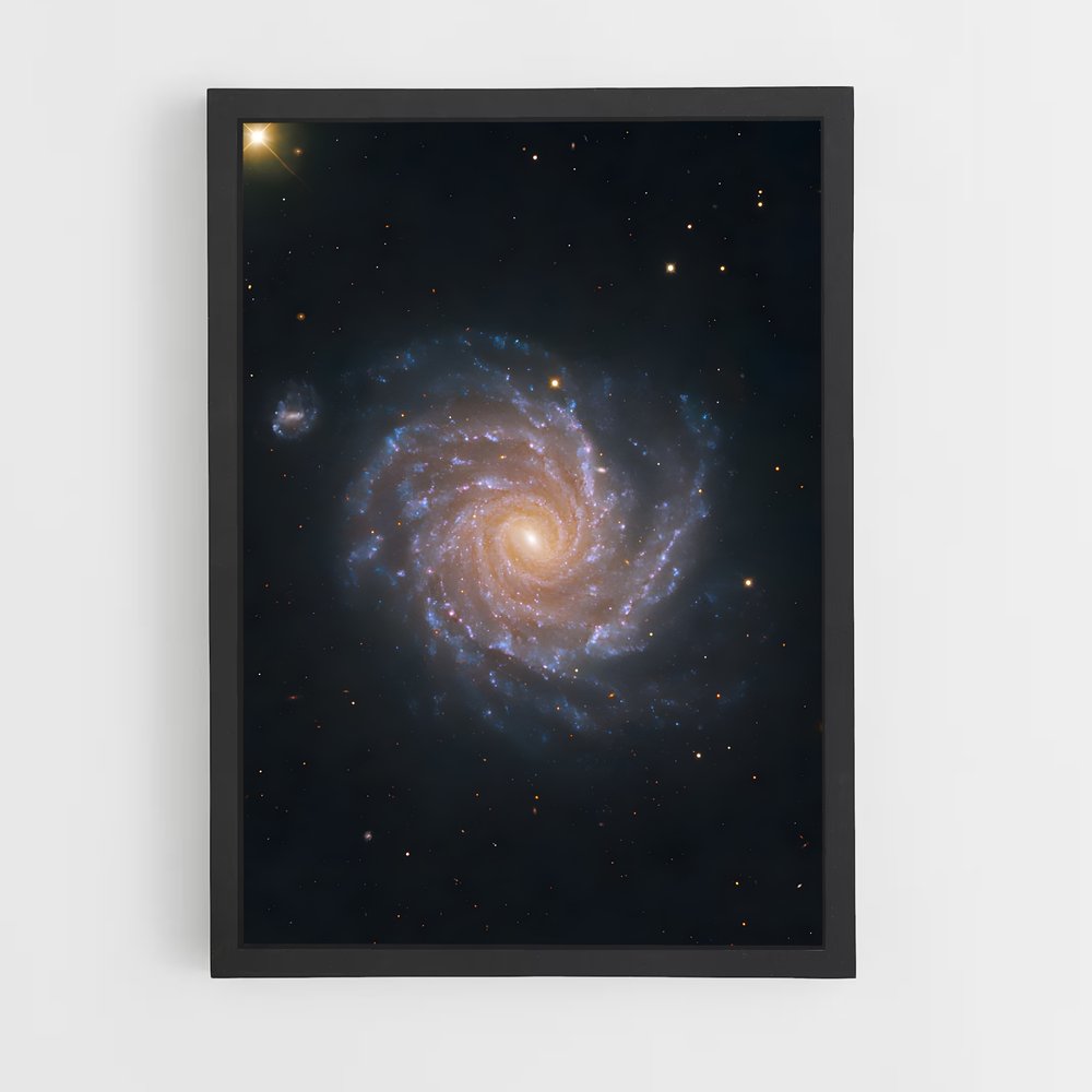 Poster superbe spirale galactique (vue 2)